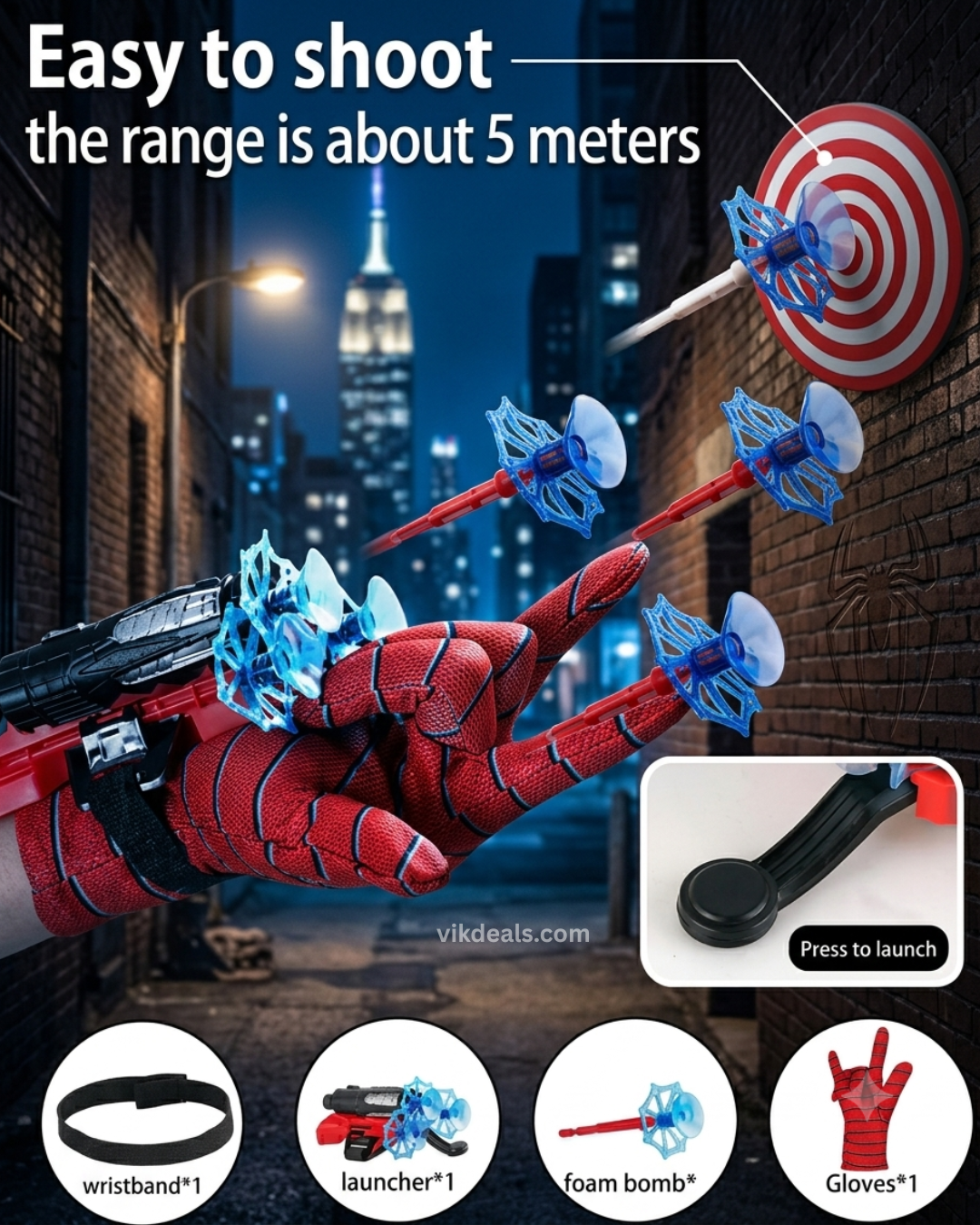 Spider Web Shooters Toy.