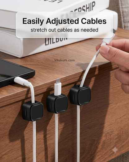 Magnetic Cable Clip Organizer Cord Holder