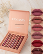 New velvet long lasting lipstick (set of 6)