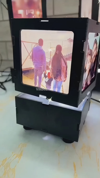 6x4 photo rotating lamp