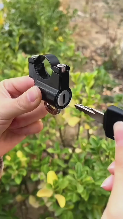 Universal Motorcycle Helmet Lock for Bike