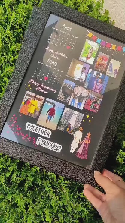 Customized Birthday & Anniversary Photo Frame