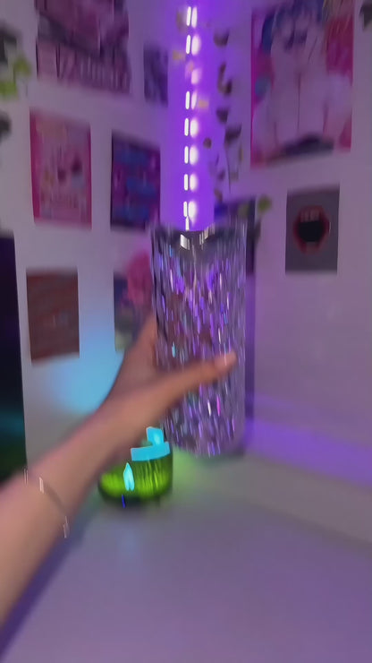 16 Color Changing Rose Crystal Diamond LED Table Lamp