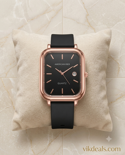 Rubber Strap Watch for Women