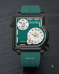 Squar  Dual Time Softest Sillicone Magnet Buckle Strap.