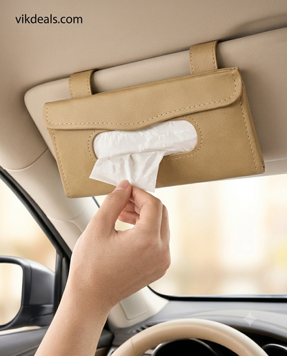 Car Sun Visor Tissue Holder