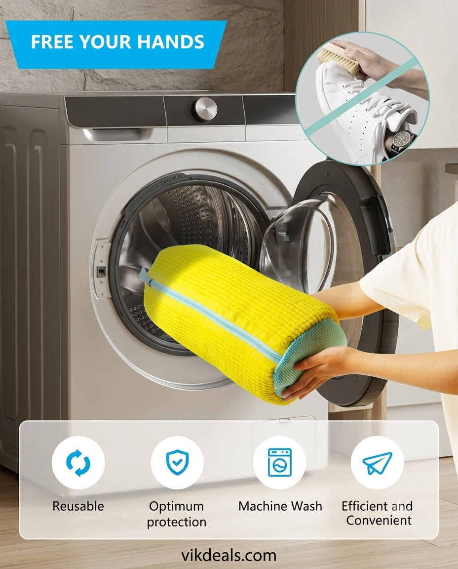 Shoe Washing Machine Bag