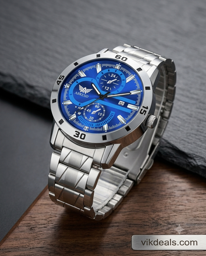 Abrexo Quartz Stainless Steel Watch