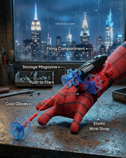 Spider Web Shooters Toy.
