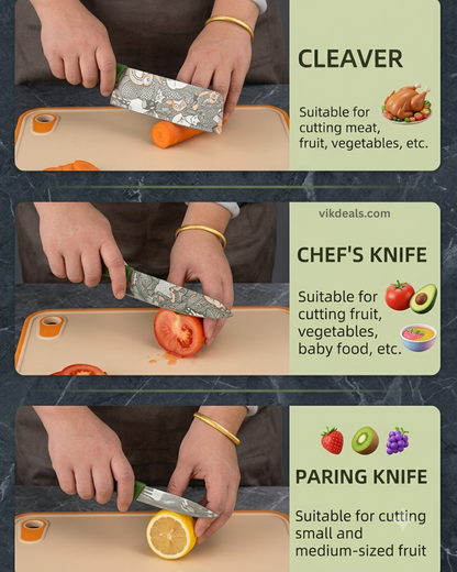 Knife Set for Kitchen.