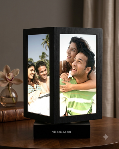6x4 photo rotating lamp