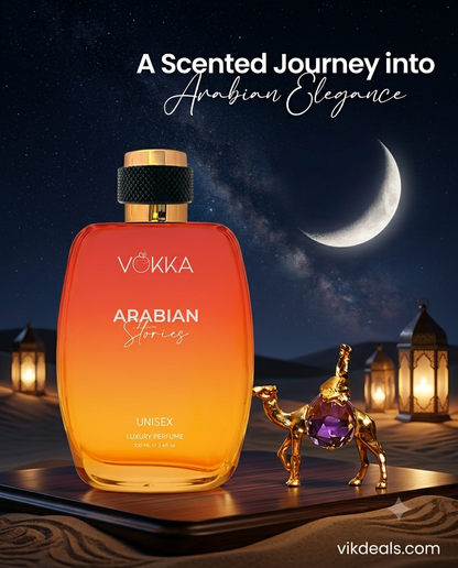 Vokka Desert Oud & Arabian Stories Perfume.
