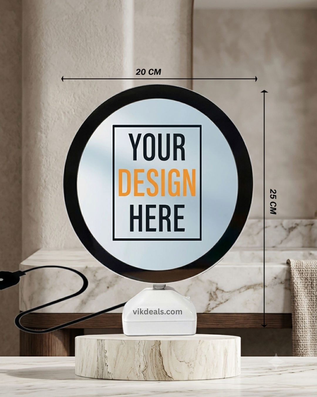 Magic Mirror Photo Frame With Light Photos