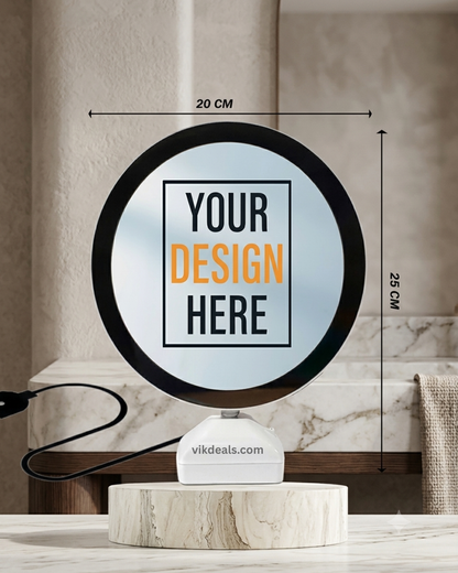 Magic Mirror Photo Frame With Light Photos