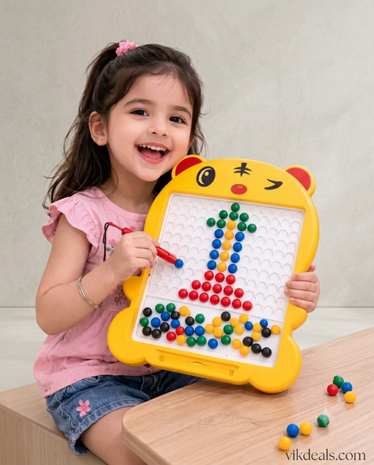 Magnetic Board Slat Toy with Pen