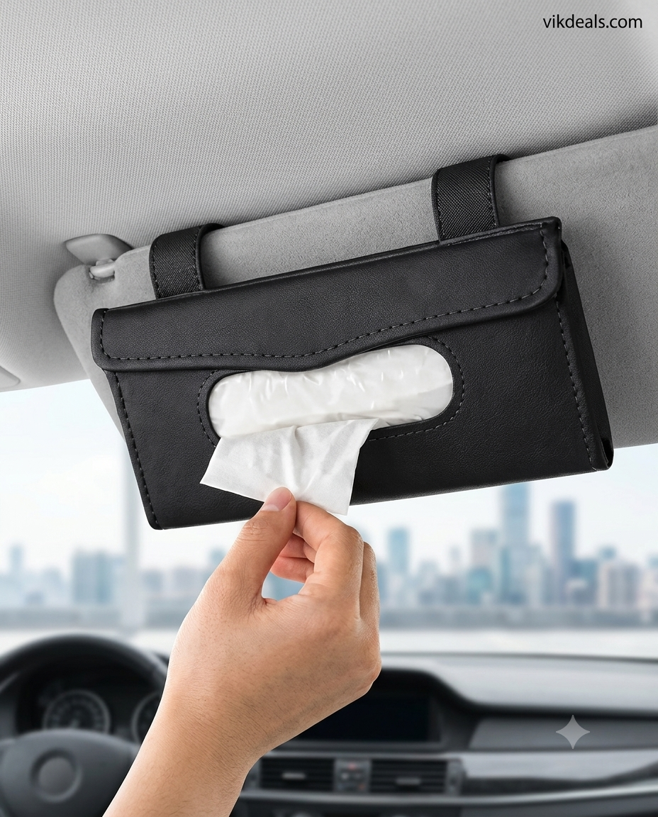 Car Sun Visor Tissue Holder
