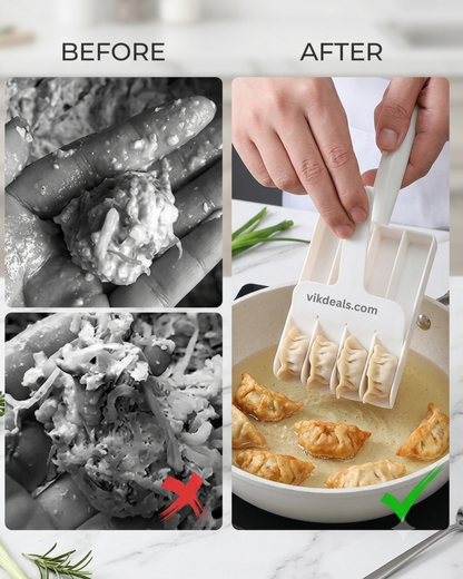 Portable, BHAJIYA MEKAR. Rice-Meat Dumplings Meatball Maker,