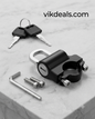 Universal Motorcycle Helmet Lock for Bike