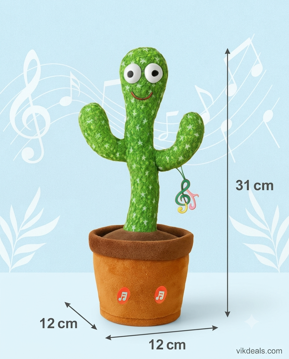 Dancing Cactus Musical Toy