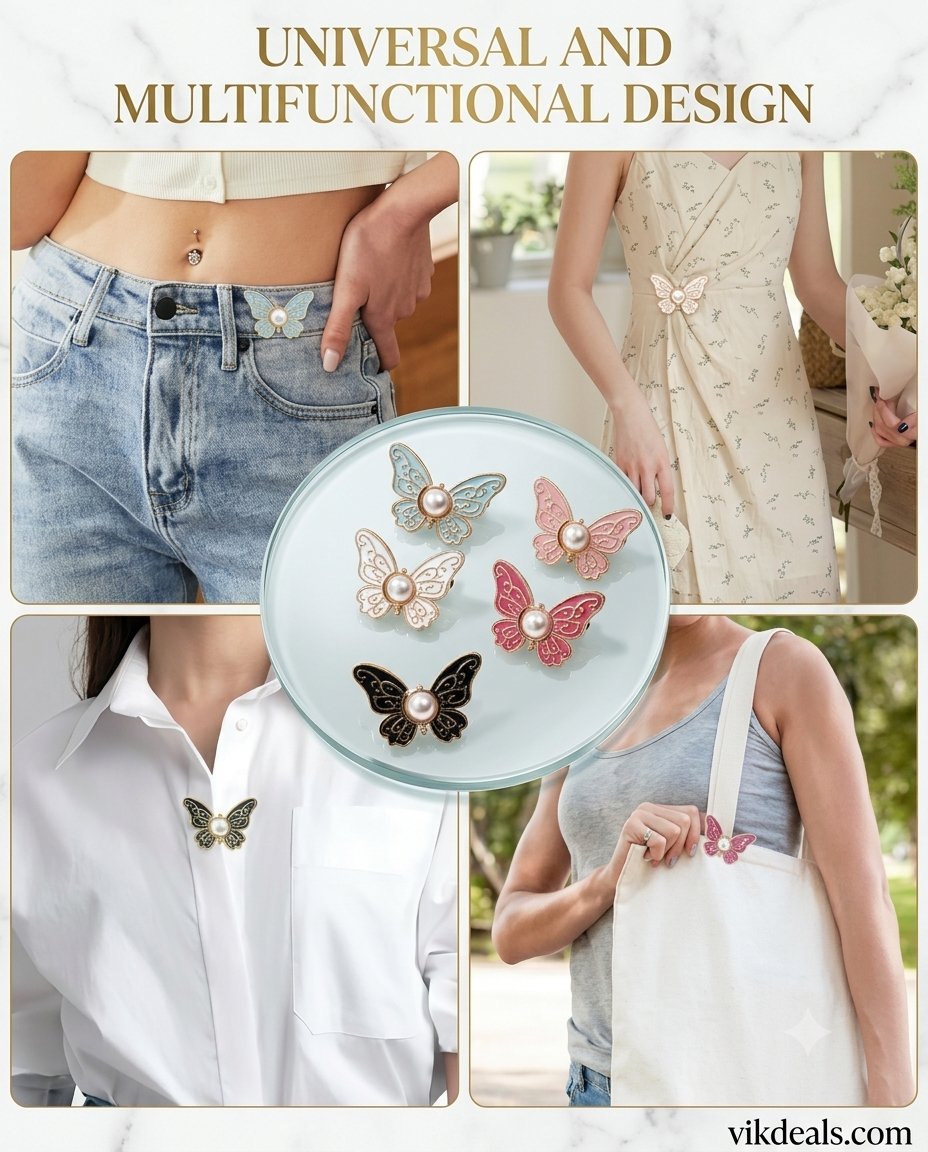 Women’s Jeans & Skirts Button Pins