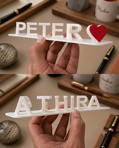 Memorable Personalized Couple Gift - Upto 6 Characters...