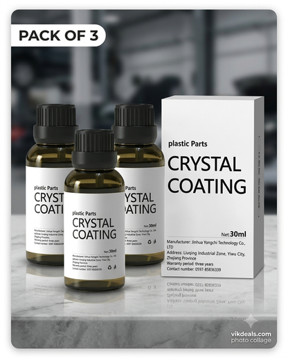 Crystal Coating for Car and Bike Plastic Parts