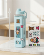 Kiwaii Square Cute Cartoon Water Bottle