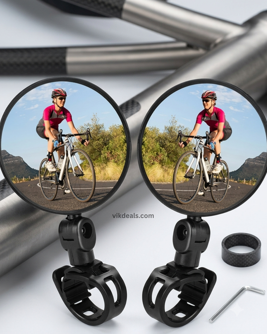 Bike & Bicycle Cycling Rear View Safe Mirrors