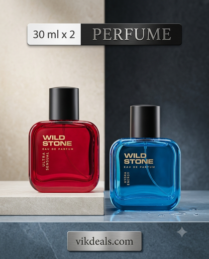 Wild Stone Hydra Energy & Ultra Sensual Perfume Combo