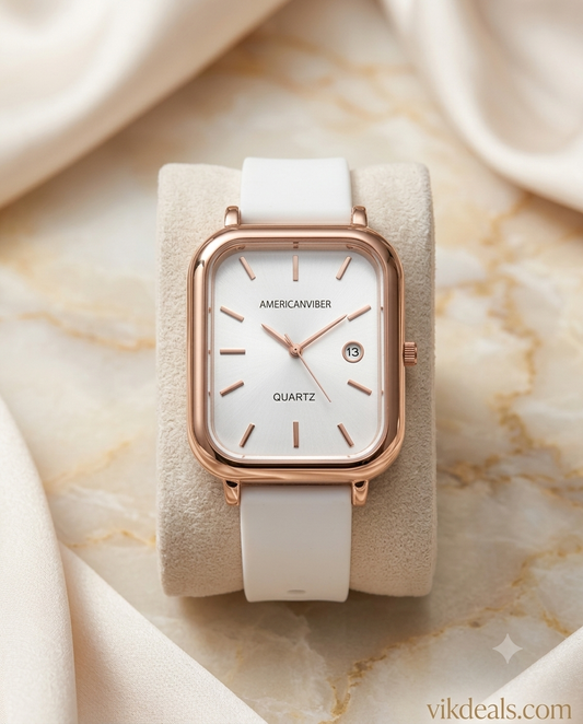 Rubber Strap Watch for Women
