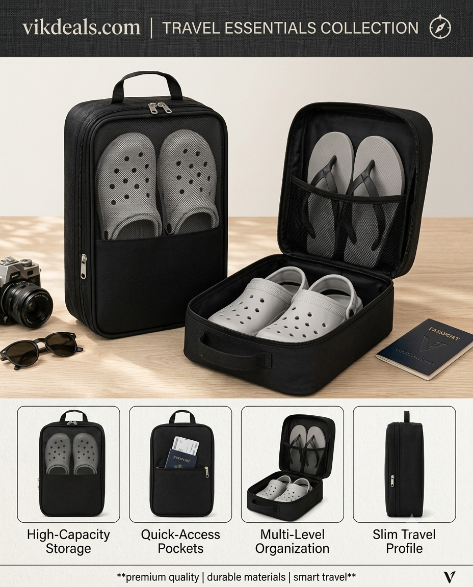 Multipurpose Travel Shoe Bag