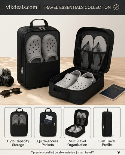 Multipurpose Travel Shoe Bag