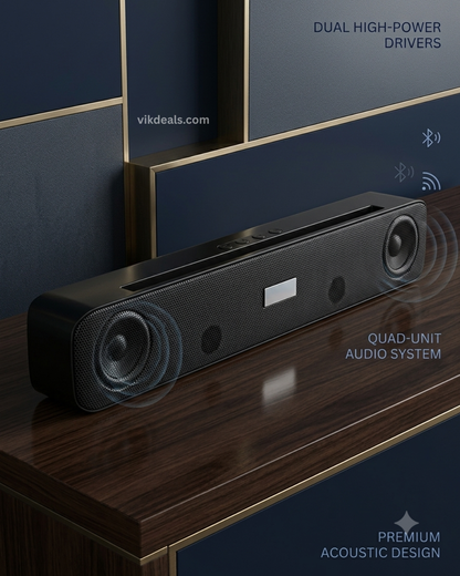 BLUETOOTH WIRELESS ULTRA BASS SOUNDBAR SPEAKER...