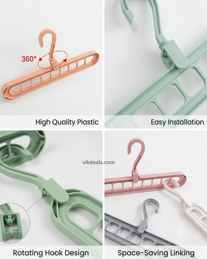 Space Saver Folding Hangers