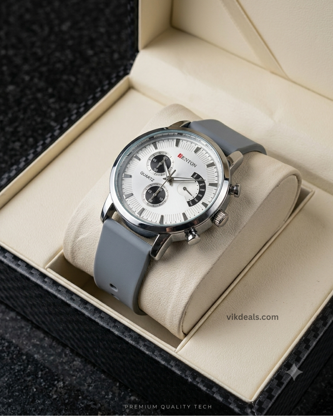 Trendy Round Analog Watch - For Men