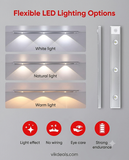 Sprqcart Cabinet Light with 3 mode (Pack of 1)