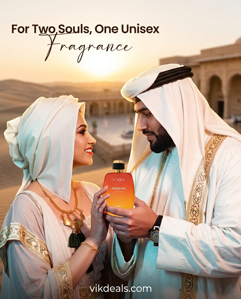 Vokka Desert Oud & Arabian Stories Perfume.
