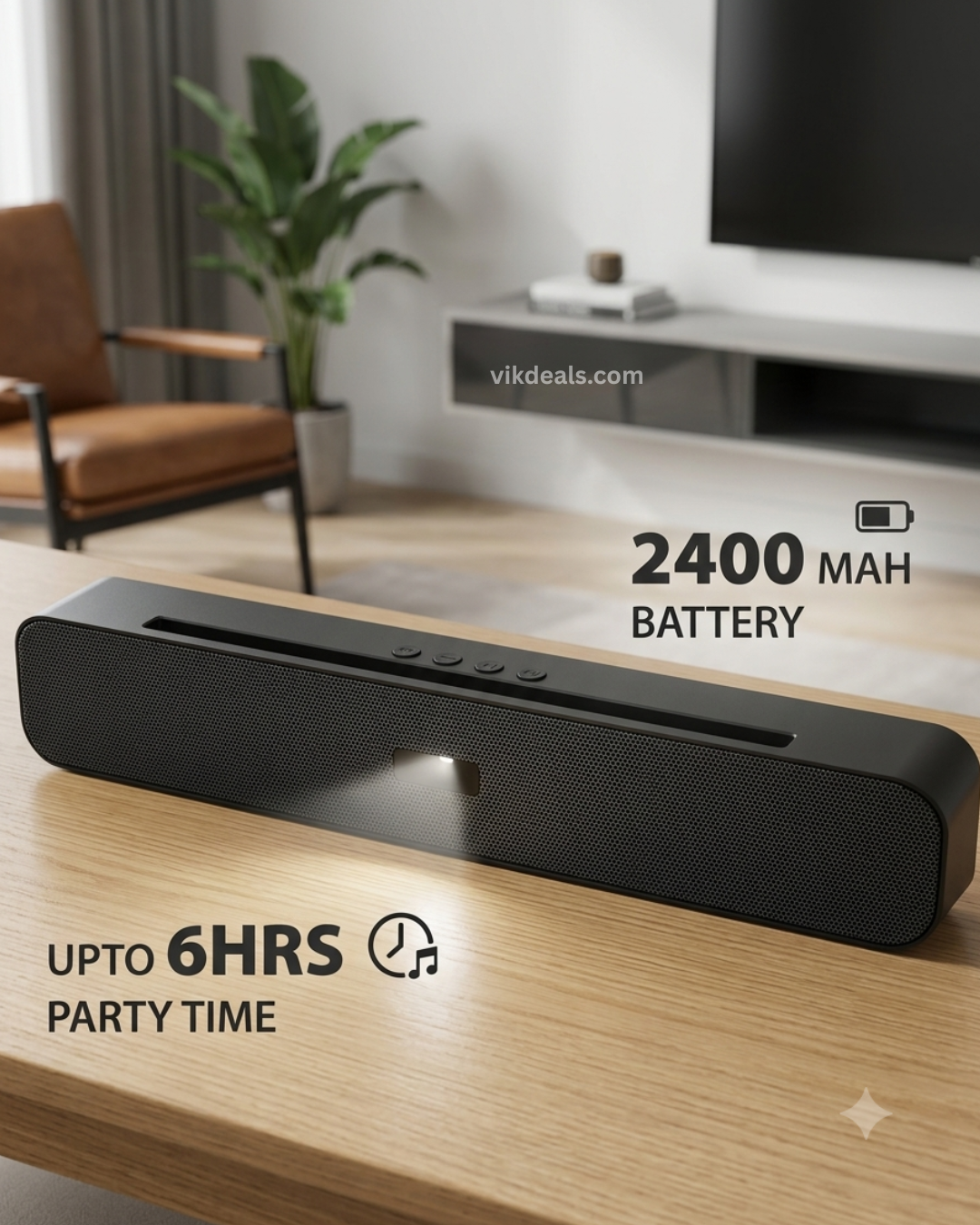 BLUETOOTH WIRELESS ULTRA BASS SOUNDBAR SPEAKER...