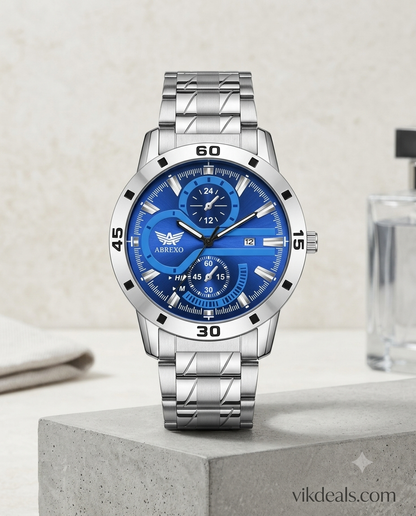 Abrexo Quartz Stainless Steel Watch