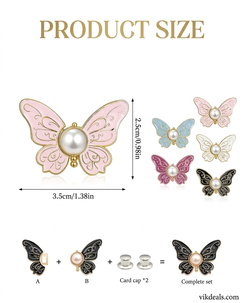 Women’s Jeans & Skirts Button Pins