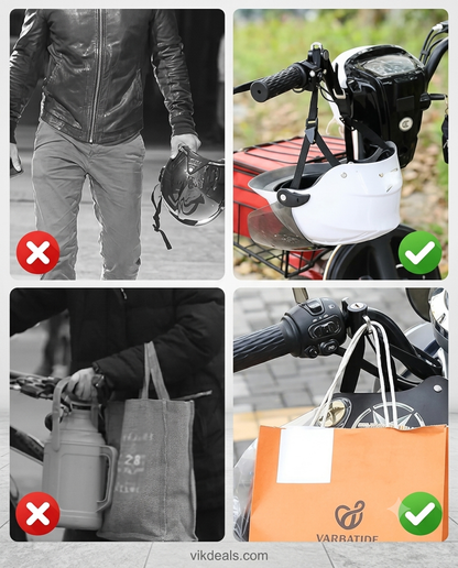 Universal Motorcycle Helmet Lock for Bike