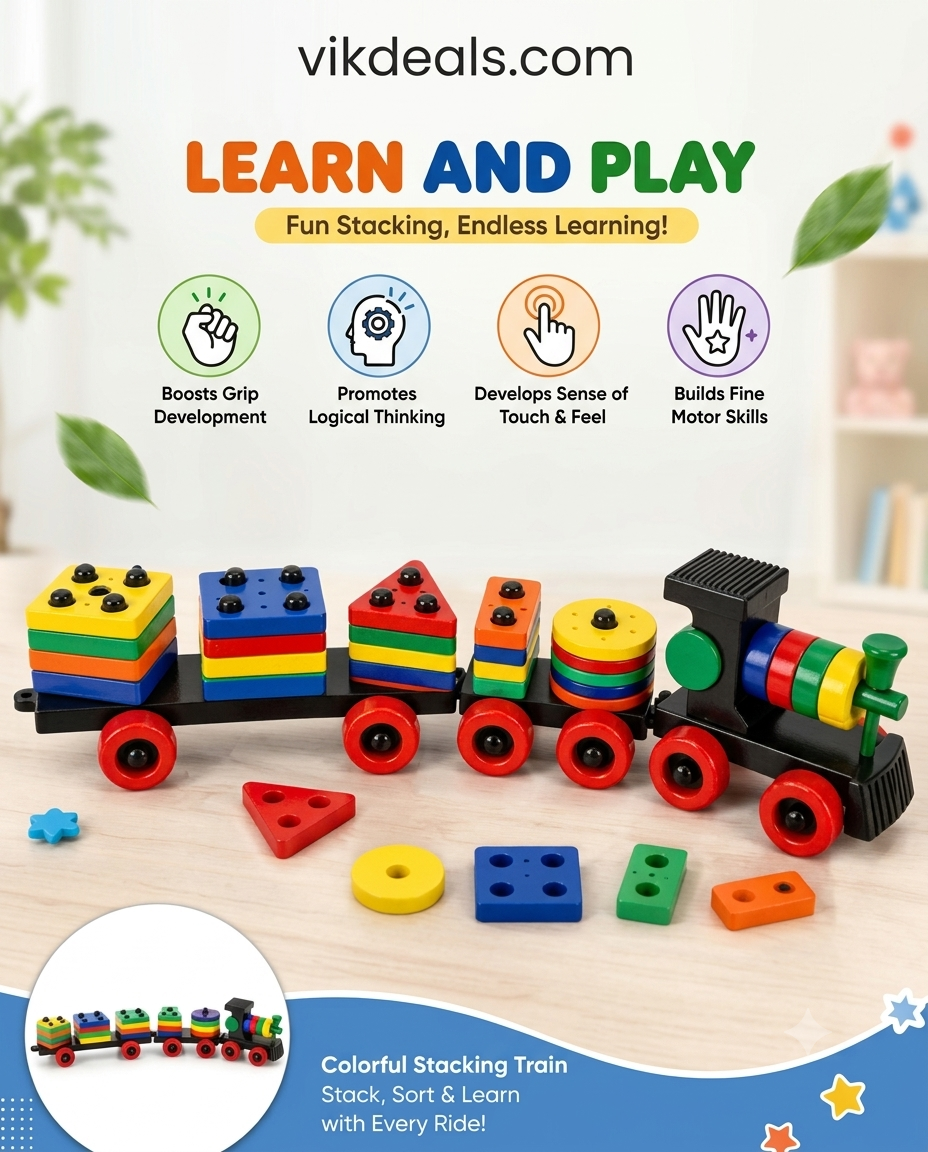 Smart Activity Learning & educational Geometry Train
