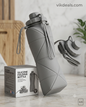 Silicone Water Bottle 600 ml