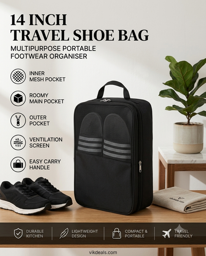 Multipurpose Travel Shoe Bag