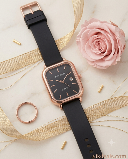 Rubber Strap Watch for Women