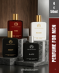 Perfume Set for Men - 4 Long-Lasting Perfumes