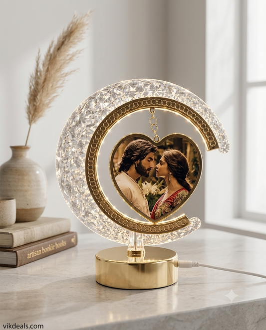 Moon LED Photo Frame Lamp