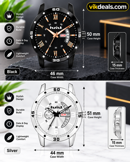 HMXT-48 Day & Date Series Men's Analog Watch