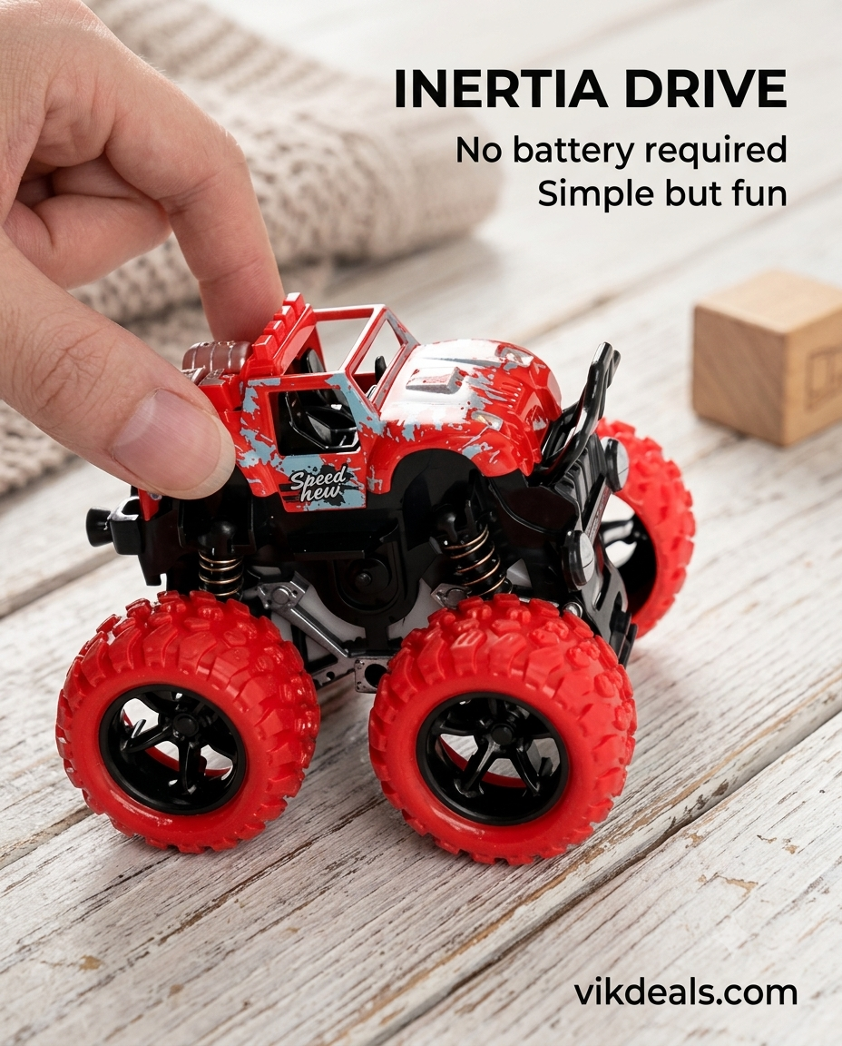 4WD Monster Toy Trucks