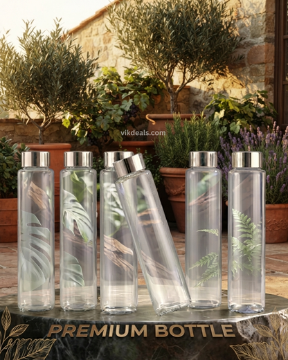 Frosty Plastic Water Bottle 950 ML (Pack Of 6)